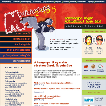 médiabefutó web 2005